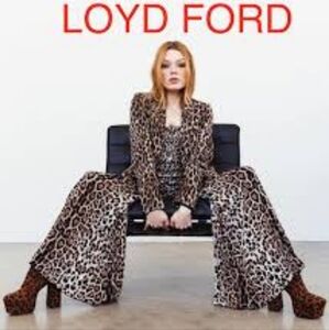 Loyd Ford Leopard Print pants